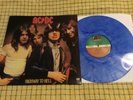 AC/DC LP Highway To Hell Reissue Blue Marble Vinyl Mint Bon Scott