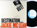 Jackie McLean - Destination Out LP - Blue Note BST 84165 DG RVG Ear NY USA VG++