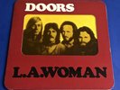 THE DOORS - L.A. WOMAN LP. 1ST PRESS RECORD WITH CUT-OUT WINDOW.