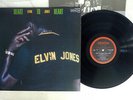 ELVIN JONES HEART TO HEART DENON YF-7017-ND Japan VINYL LP