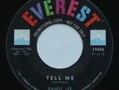 Rockabilly RANDY LEE Tell Me / So Wrong VG+ EVEREST Promo 45 MP3 HEAR