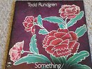 TODD RUNDGREN SOMETHING / ANYTHING ? RECORD LP COLOR VINYL RED/BLUE 1972 PROMO