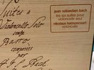 Harmonia Mundi 2LP Stereo HM381-83 Bach/Harnoncourt 'Cello Suites' NM/NM- France
