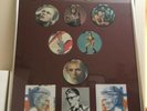 David Bowie picture disc vinyl - rare memorabilia framed art 1980s RCA Records