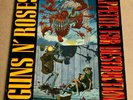 GUNS N ROSES APPETITE FOR DESTRUCTION LP 1987 GEFFEN 1st,PRESS  .BANNED .WX 125