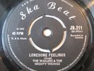 THE WAILERS - Lonesome Feelings c/w There She Goes - Ska Beat 1965 UK Single 45