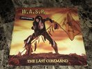 W.A.S.P. Last Command Gold Stamp Promo Vinyl Record Blackie Lawless Chris Holmes