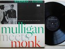 MULLIGAN Meets MONK  RIVERSIDE RLP 1106  JAPAN