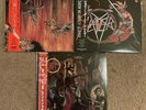 SLAYER Show no Mercy SP25-5108, Hell Awaits SP25-5108 and Reign in Blood P-13433