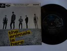 THE ANIMALS IS HERE - EP 1964 - SEG 8374 RARE VINYL VG+