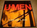U-MEN - Step On A Bug  LP 1988 1st Black Label Minutemen Fugazi Scratch Acid X