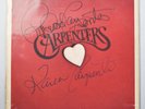 The Carpenters Signed Vinyl Record A Song For You Great Condition