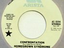 HOMEGROWN SYNDROME Confrontation 45 ARISTA 0594 boogie soul funk 7” HEAR