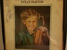 Dolly parton Personally signed COAT OF MANY COLORS framed album