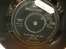 Archiv Promo Billy Fury All The Way To The USA, Parlophone 45Rpm 1969 mint