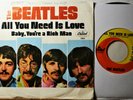 Beatles All You Need is Love PS Picture Sleeve & 45 7