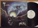 TROUBLE - THE SKULL LP RARE 1985 METAL BLADE US PRESS W/ INNER , DOOM METAL