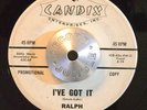 ROCKABILLY 45 - RALPH - I'VE GOT IT /RUGGED RALPH THE RAPID RABBIT Promo Hear