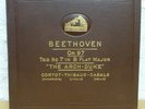 DB 1223/24/25/26/27 BEETHOVEN Trio no 7 CORTOT CASALS THIBAUD HMV MONO 5x78 EX