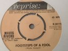 MAVIS RIVERS - FOOTSTEPS OF A. FOOL / DESAFINADO - UK REPRISE R.20115. EX