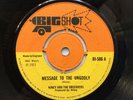 NINEY AND THE OBSERVERS MESSAGE TO THE UNGODLY-BI 586-RARE ROOTS REGGAE 7” 1971