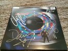 THUNDER VERY RARE FULLY SIGNED BEHIND CLOSED DOORS LP RED BLUE COLOURED VINYL