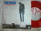 THE POLICE / CAN'T STAND LOSING YOU / RARE RED VINYL   EX