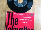 DISQUE VINYLE 45 T THE LAFAYETTES NOBODY BUT YOU