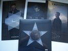 SEALED NEW MINT CLEAR VINYL BLACKSTAR 3  LTD LITHOGRAPHS DAVID BOWIE LP