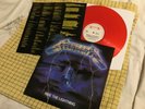 Metallica LP Ride The Lightning Red Vinyl & Inner 300 only Mint