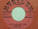 Rockabilly 45 - JIMMY DEE - Jay-Walking Judge / Naggin' HUSTLER VG+