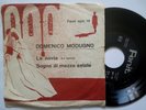 Domenico Modugno la Sposa / Sogno di di Mezza Estate Italy Vinyl 7 