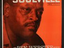 BEN WEBSTER: Soulville LP (Mono, test pressing w/ blank lbls, punch hole, rubbe