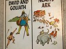 David and Goliath Noahs Ark  LP vinyl vintage record childrens bible stories