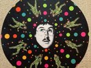 WEIRD AL YANKOVIC Slipmat Comedy Slip Mat Squeeze Box Rare Art