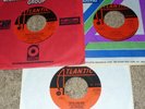 3 Shiny NM Led Zeppelin 45's Rock And Roll Black Dog Whole Lotta Love   Atlantic