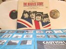THE BEATLES STORY 1964 ORIGINAL 2-LP STEREO BIO BEATLEMANIA W/BOTH NM- DISCS