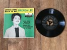BRENDA LEE - LOVER, COME BACK TO ME (1959) : VG+ USA 7” VINYL EP SINGLE ED 2704