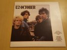 U2 - October - IRISH PRESSING LP CBS STICKER SLEEVE IRELAND