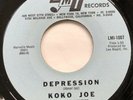 RARE ORIG NORTHERN SOUL 45 - KoKo Joe on LMI- Depression b/w I’m Georgia Bound