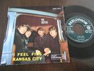 THE BEATLES  45 RPM ITALY QMSP 16372 I FEEL FINE GREEN LABEL 1964