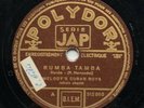 MELODY'S CUBAN BOYS rumba tamba / ay mama DISQUE 78 tours POLYDOR SERIE JAP