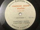 Manfred mann Chapter Three 7 Inch Two Sided Acetate Record