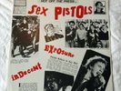 Sex Pistols Indecent Exposure UK LP. Black label plus insert. VG+
