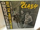 THE CLASH - THE PEOPLE LAUGHED BUT THE PRESS WENT MAD AMSTERDAM 1977 BLACK LP