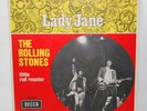 VINYL RECORD - THE ROLLING STONES - LADY JANE - LITTLE RED ROOSTER -45RPM- 1966