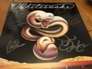 Signed Whitesnake Trouble Vinyl Lp Cover By 6 Members.