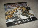 BOLT THROWER -MERCENARY- AWESOME RARE LTD EDITION GATE-FOLD BLACK LP POSTER NEW