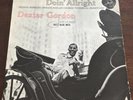 DEXTER GORDON - DOIN' ALLRIGHT LP. BLUE NOTE MONO RECORD. VG/VG+