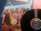 The Beatles Sgt Pepper... Band Original Capitol Pressing Record LP Poster VG+